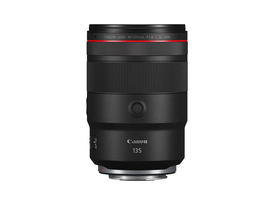 Canon rf135mm f1.8 l is usm telephoto lens