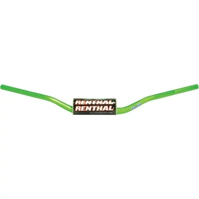 Renthal 1 1/8" fatbar ricky carmichael bend green for ktm 525 xc-f 2006-2007