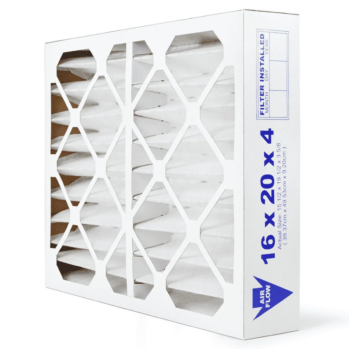 Airx filters allergy 16x20x4 replacement air filter merv 11 for white rodgers fr1000m-108 fr1000m-111, 6-pack