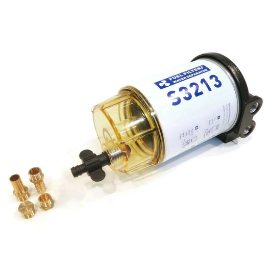 The rop shop | water separating fuel filter kit for mercury mercruiser 35-809096, 809096 marine