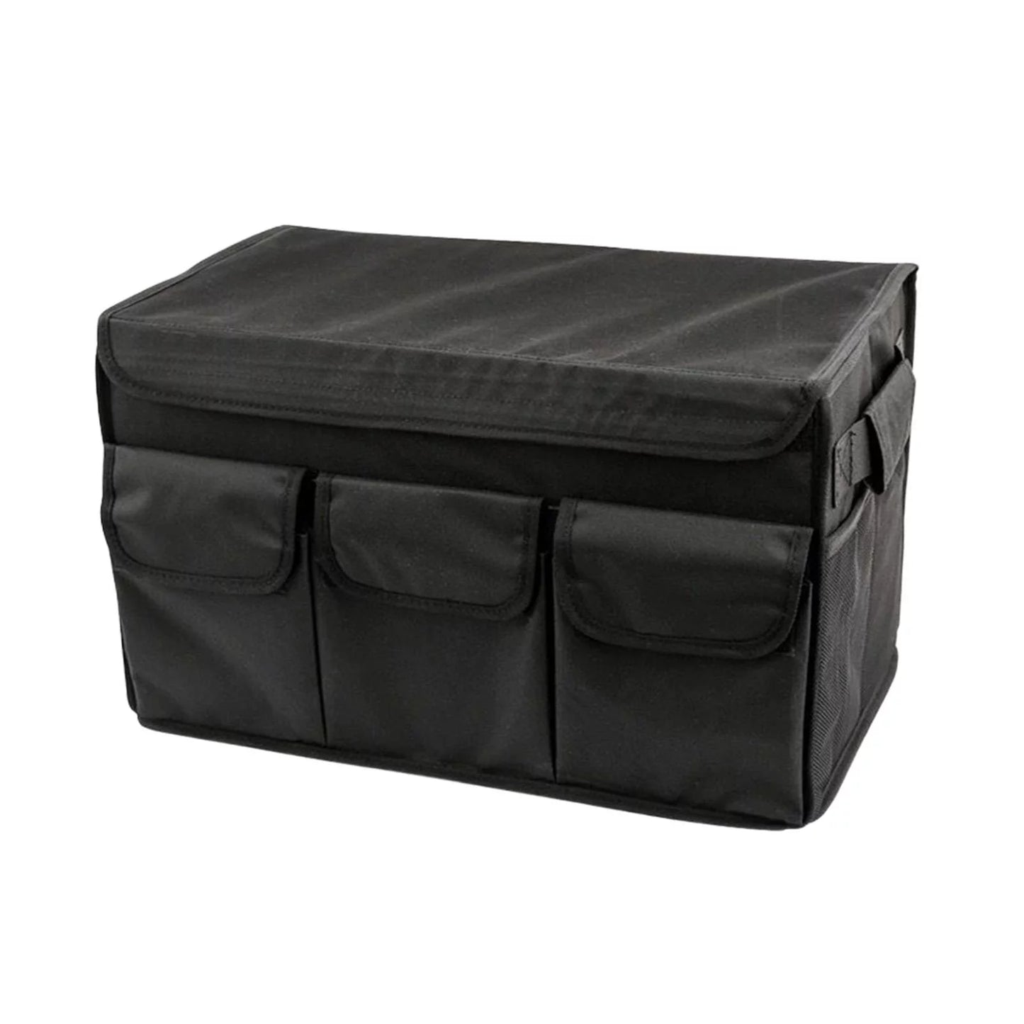 Car trunk organizer bag collapsible camping storage box for suv vehicle l 60x30x30cm