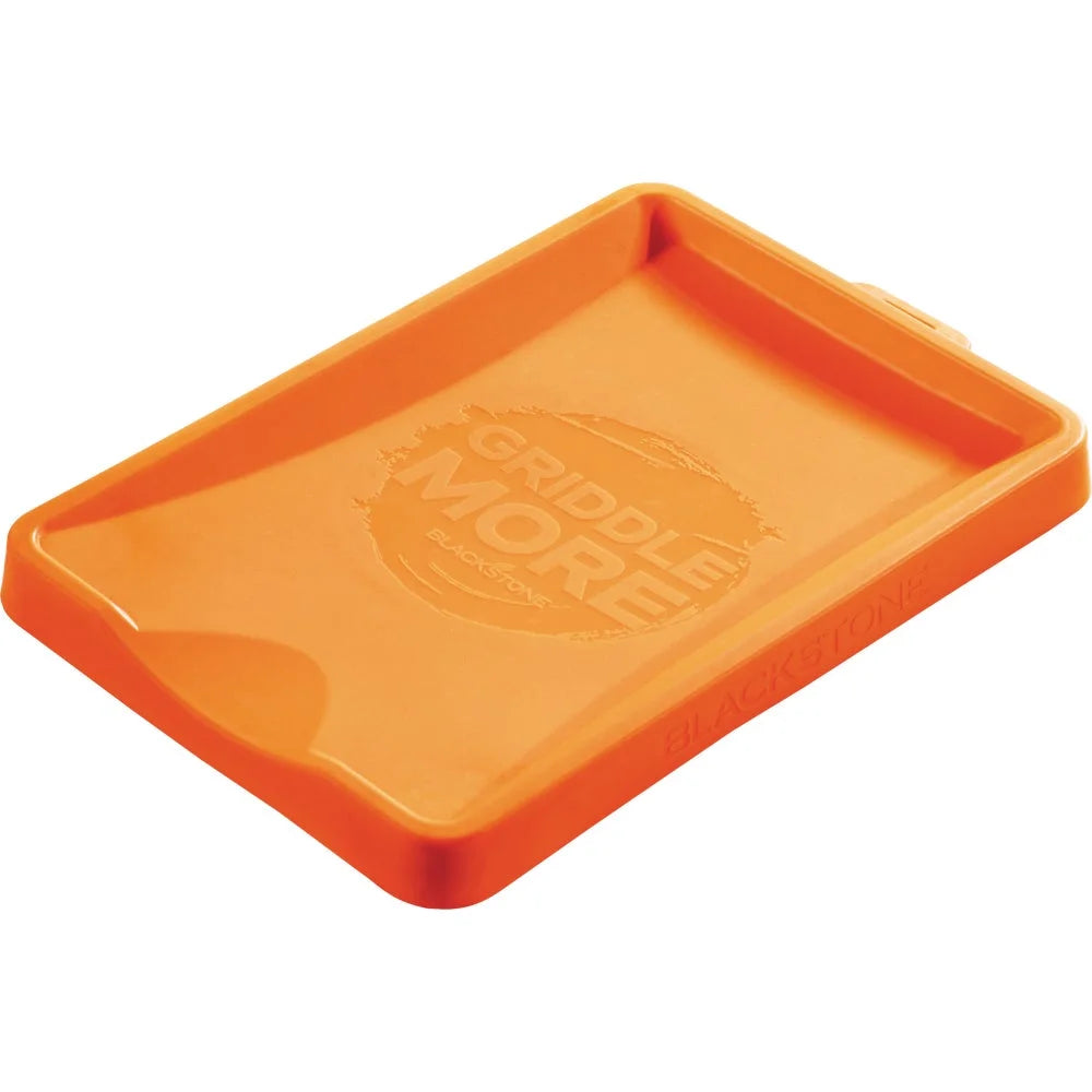 1 pk, blackstone 10-3/4 in. w. x 7 in. l. orange silicone spatula mat