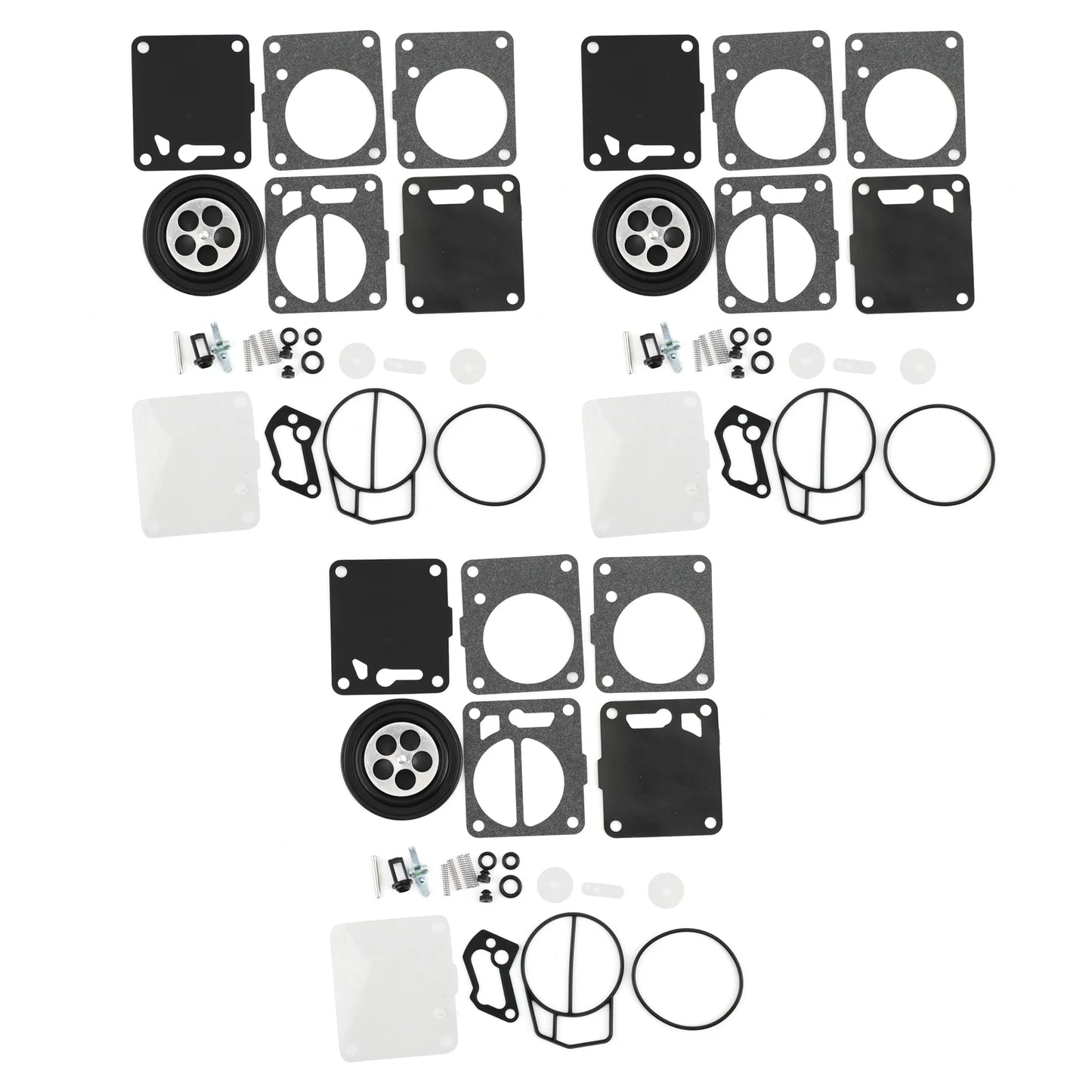 3pcs carburetor carb rebuild repair jet kit for sea-doo sp spi spx hx gs gsi gsx