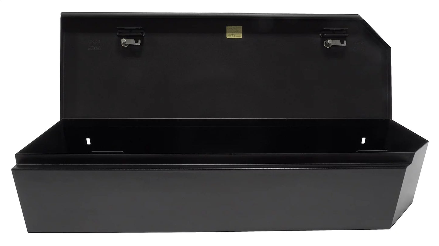 Tuffy security products 344-01 under seat lockbox - 2/3 length; black; 2015-current ford f150 supercrew, 2017-current ford superduty supercrew