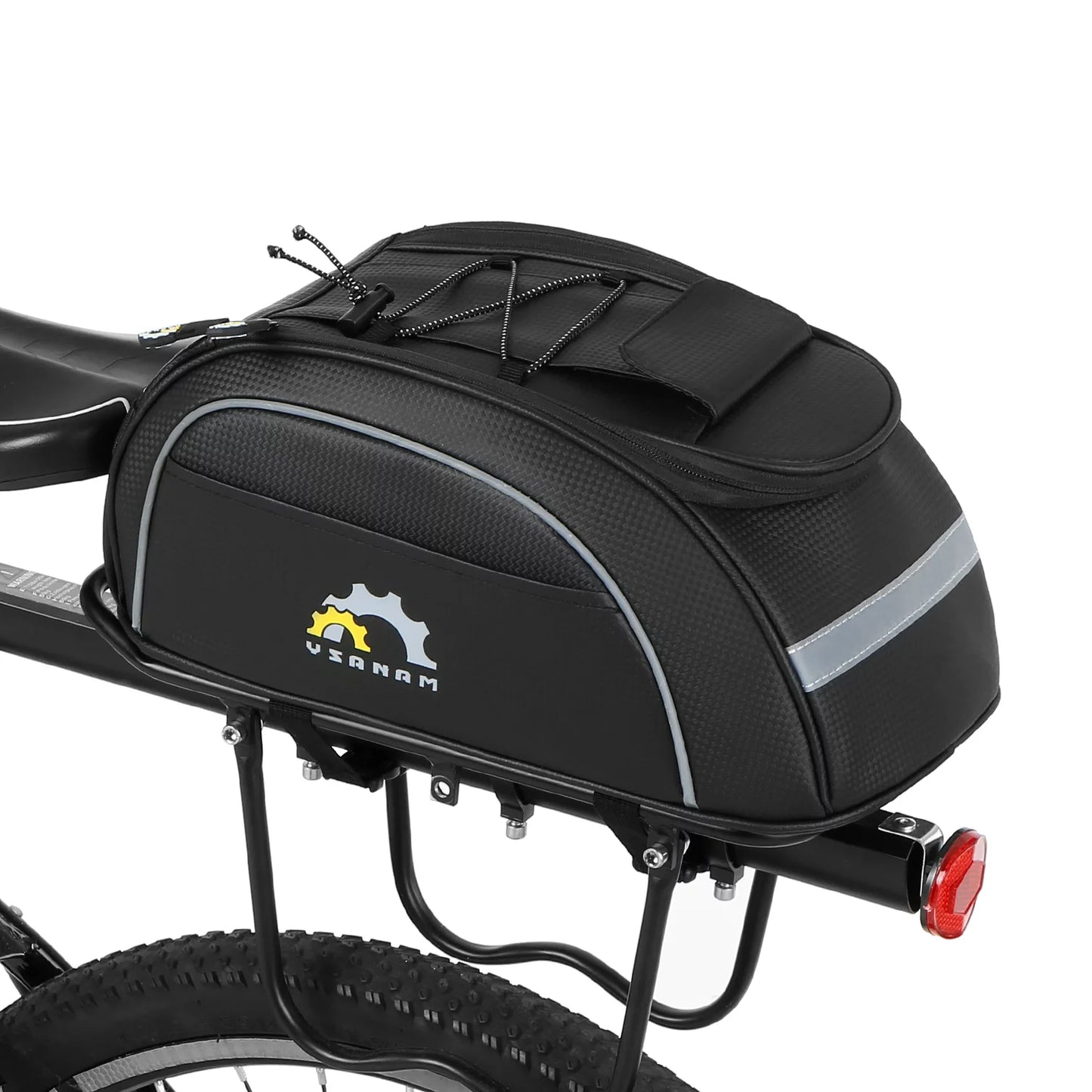 Waterproof cycling bicycle insulated cooler bag mtb bike trunk bag rear rack bag storage luggage carrier bag pannier