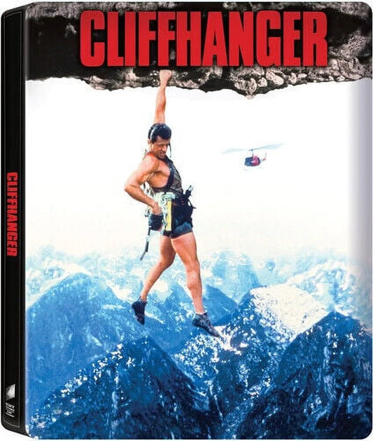 Cliffhanger (30th anniversary) [new 4k uhd blu-ray] with blu-ray, steelbook, 4