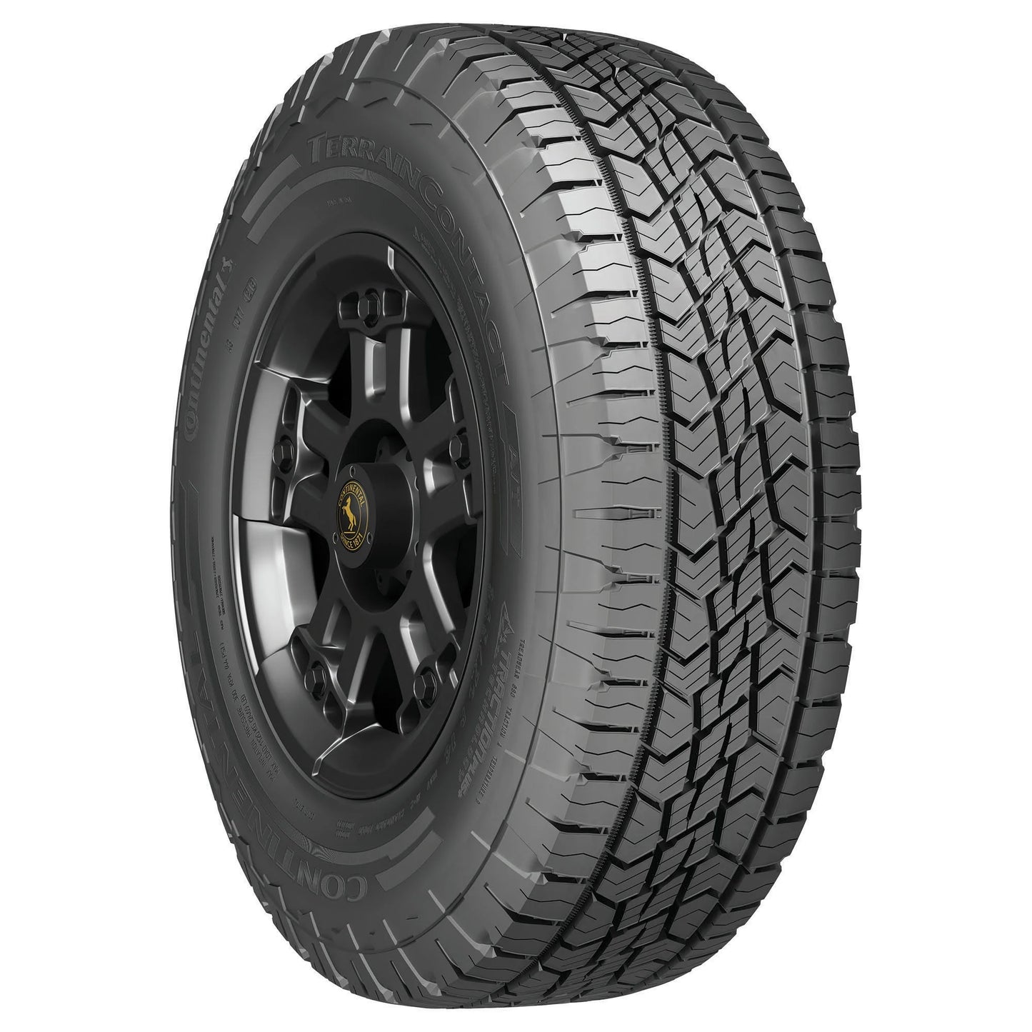 Continental terraincontact a/t all terrain lt265/60r20 121/118s e light truck tire