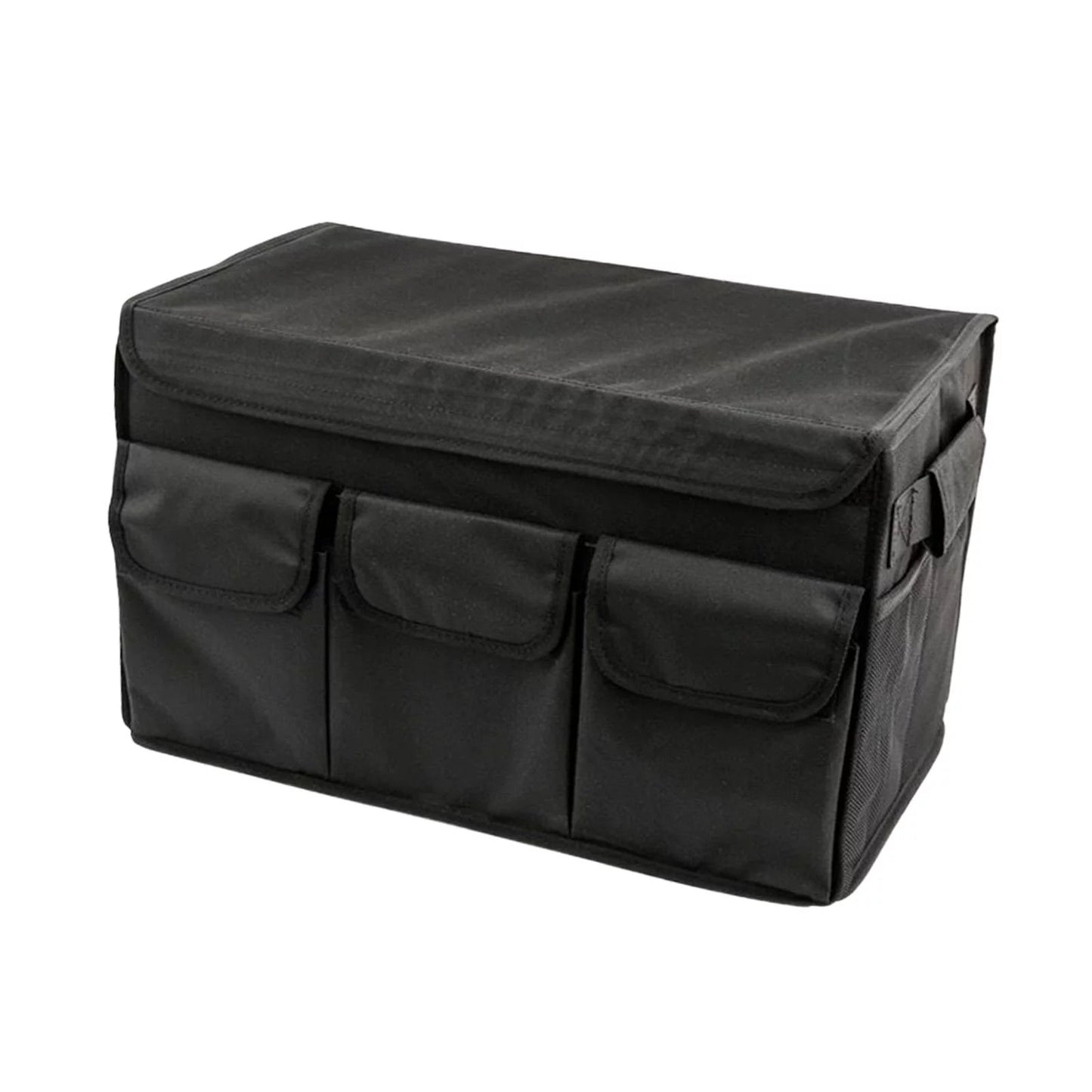 Car trunk organizer bag collapsible camping storage box for suv vehicle l 60x30x30cm