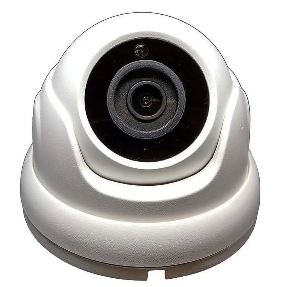 2mp full hd true wdr poe ip dome camera 2.8mm fixed lens wideangle lens onvif ir night vision weatherproof best for home/business security 1 year warranty (white)