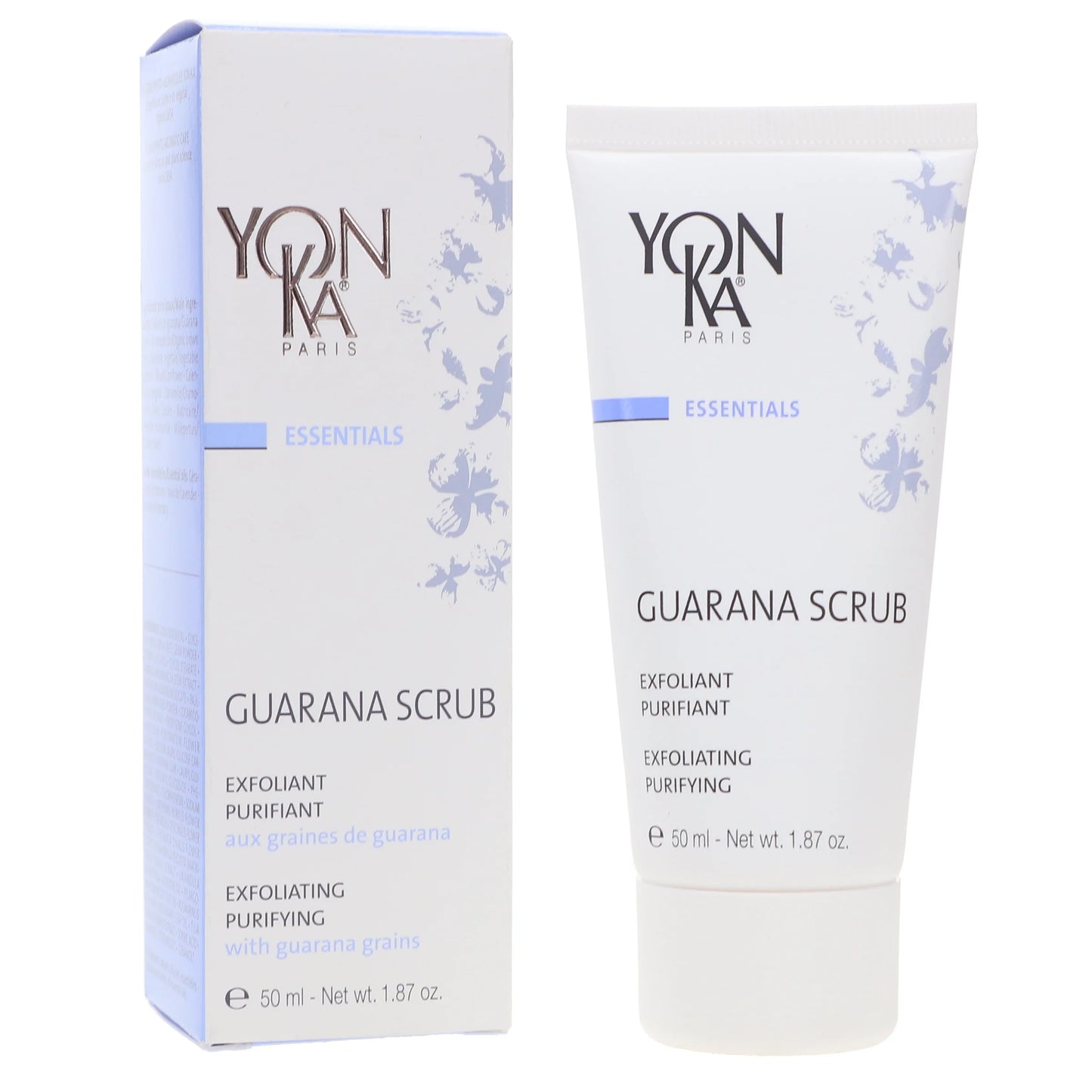 Yon-ka guarana scrub gently exfoliating detoxifying scrub 1.87 oz