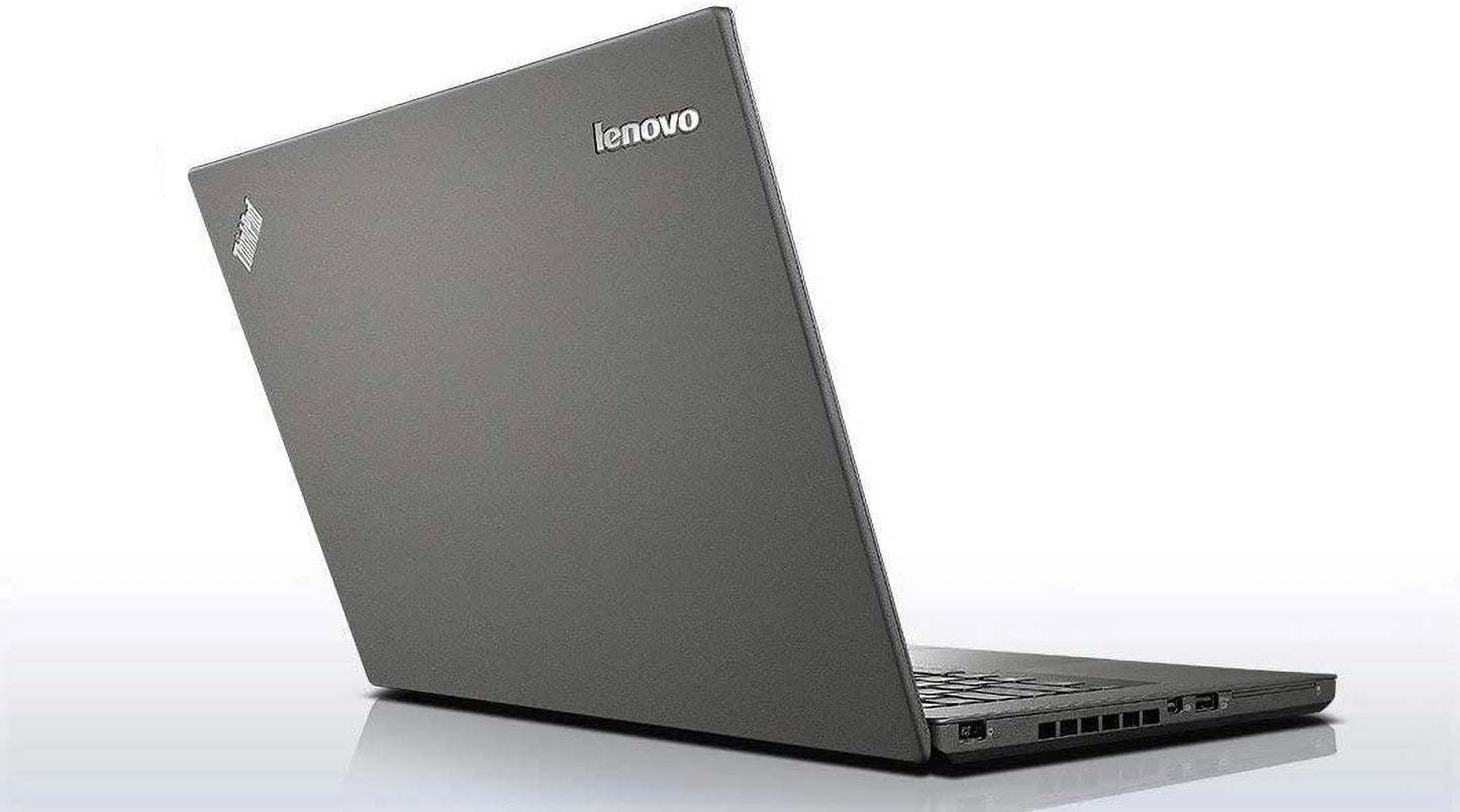 Restored lenovo thinkpad t440 14" hd laptop intel core i5-4300u 1.9ghz 8gb ram 255gb ssd windows 10 professional(refurbished)