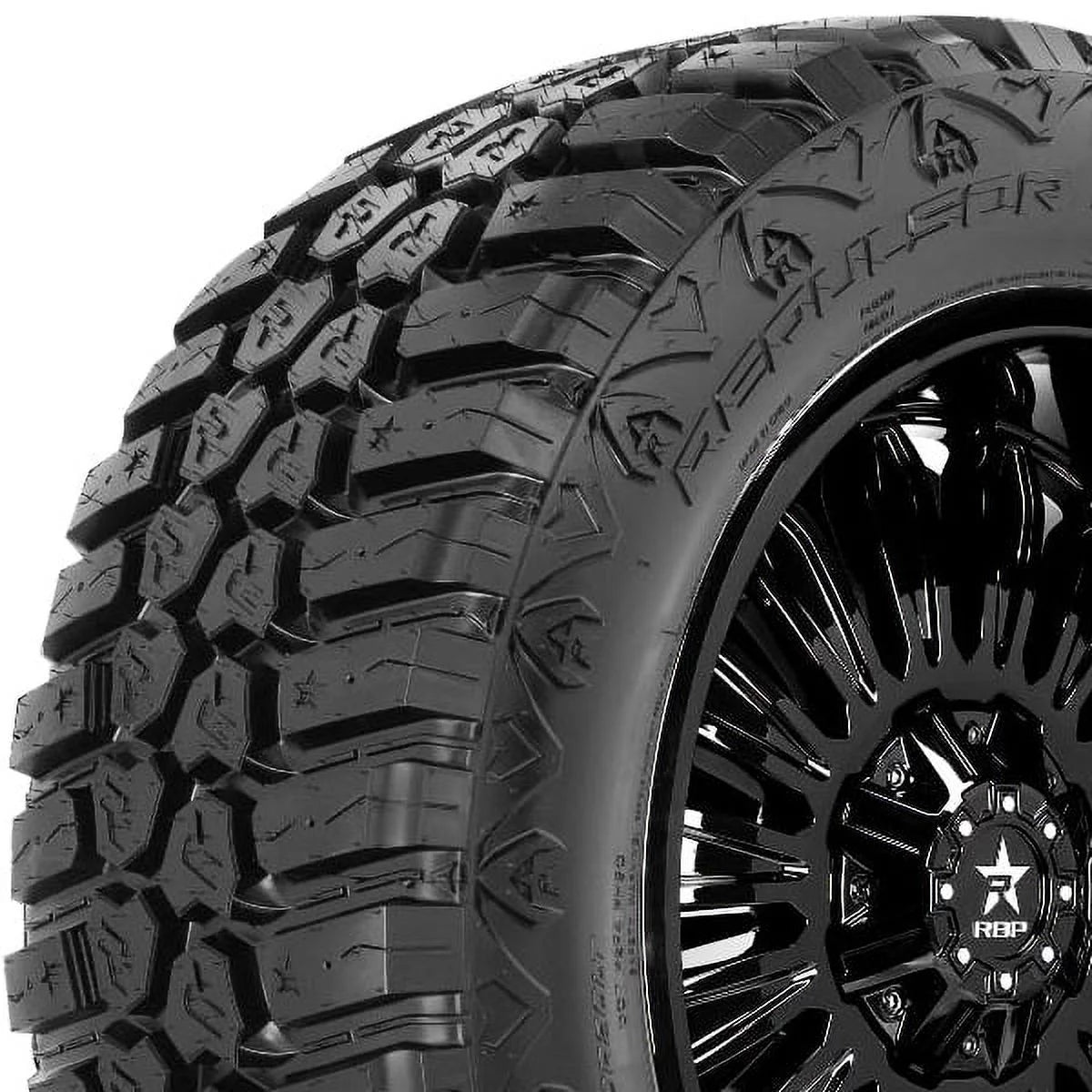 2 rbp repulsor m/t rx 285/75r16 126/123q 10 ply/e mud tires, truck/suv, off road rbpst1675020 / 285/75/16 / 2857516