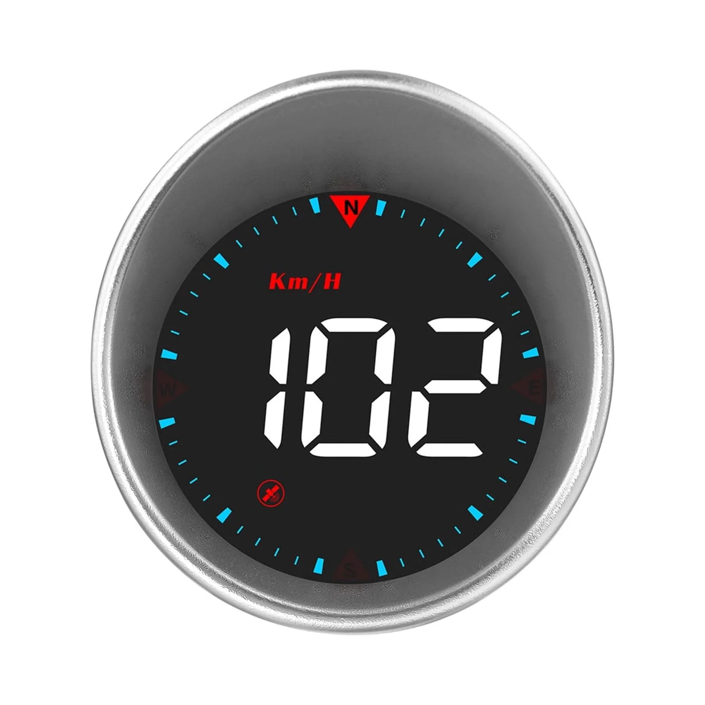 Car head-up display (hud) - digital speedometer with driving mileage display, compass angle, overspeed alarm, and fatigue driving alarm