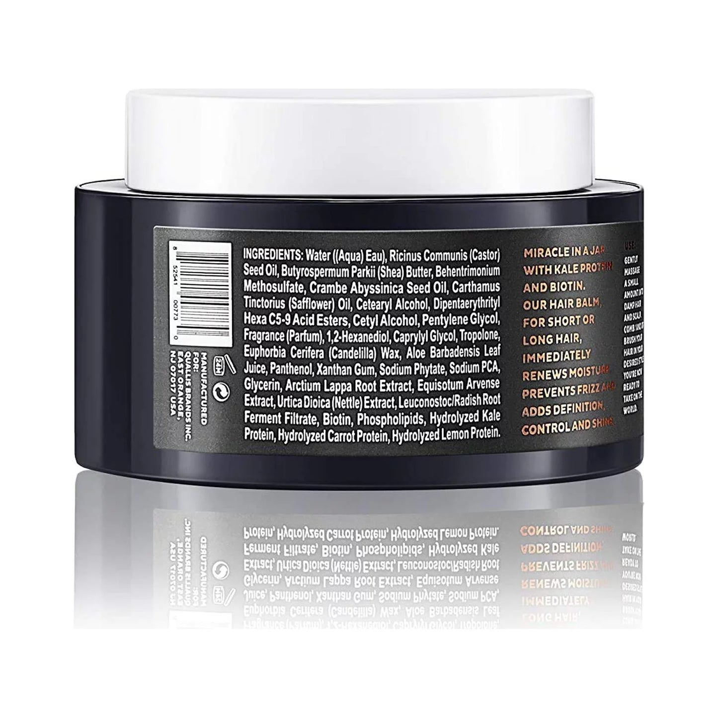 Scotch porter smoothing hair balm for men | instantly controls, moisturizes, defines & adds shine | formulated with non-toxic ingredients, free of parabens, sulfates & silicones | vegan