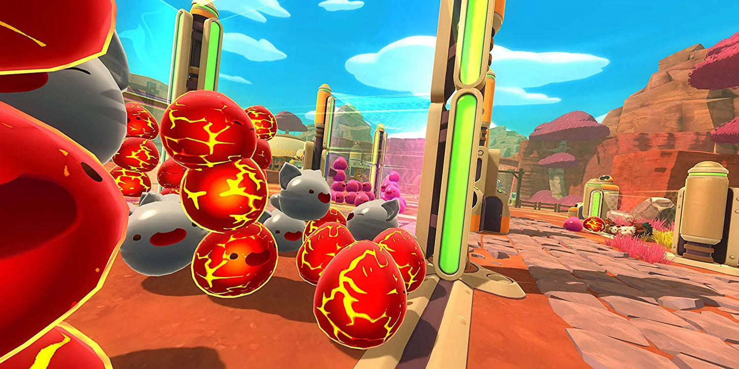 Slime rancher (ps4 playstation 4) get creative and combine slimes into more than 150 hybrid slimes