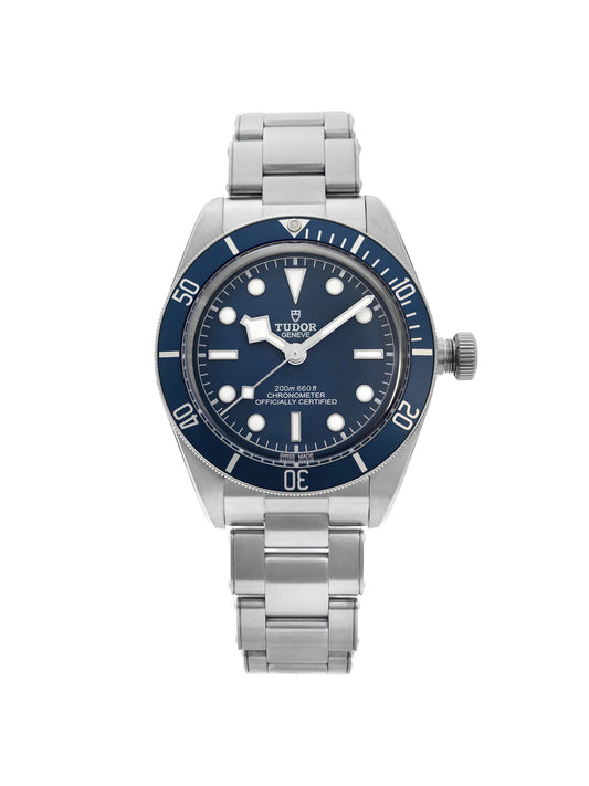 Tudor black bay fifty-eight steel blue dial automatic mens watch m79030b-0001