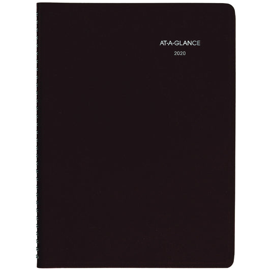 At-a-glance 2020 dayminder weekly appointment book/planner, 12 months, january start, 8" x 11", burgundy (g52014)