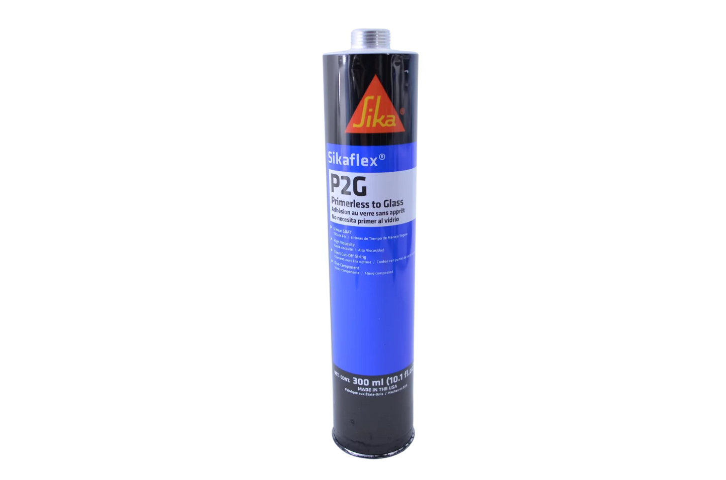 Auto glass urethane adhesive sealant primerless to glass 2 tubes sika p2g