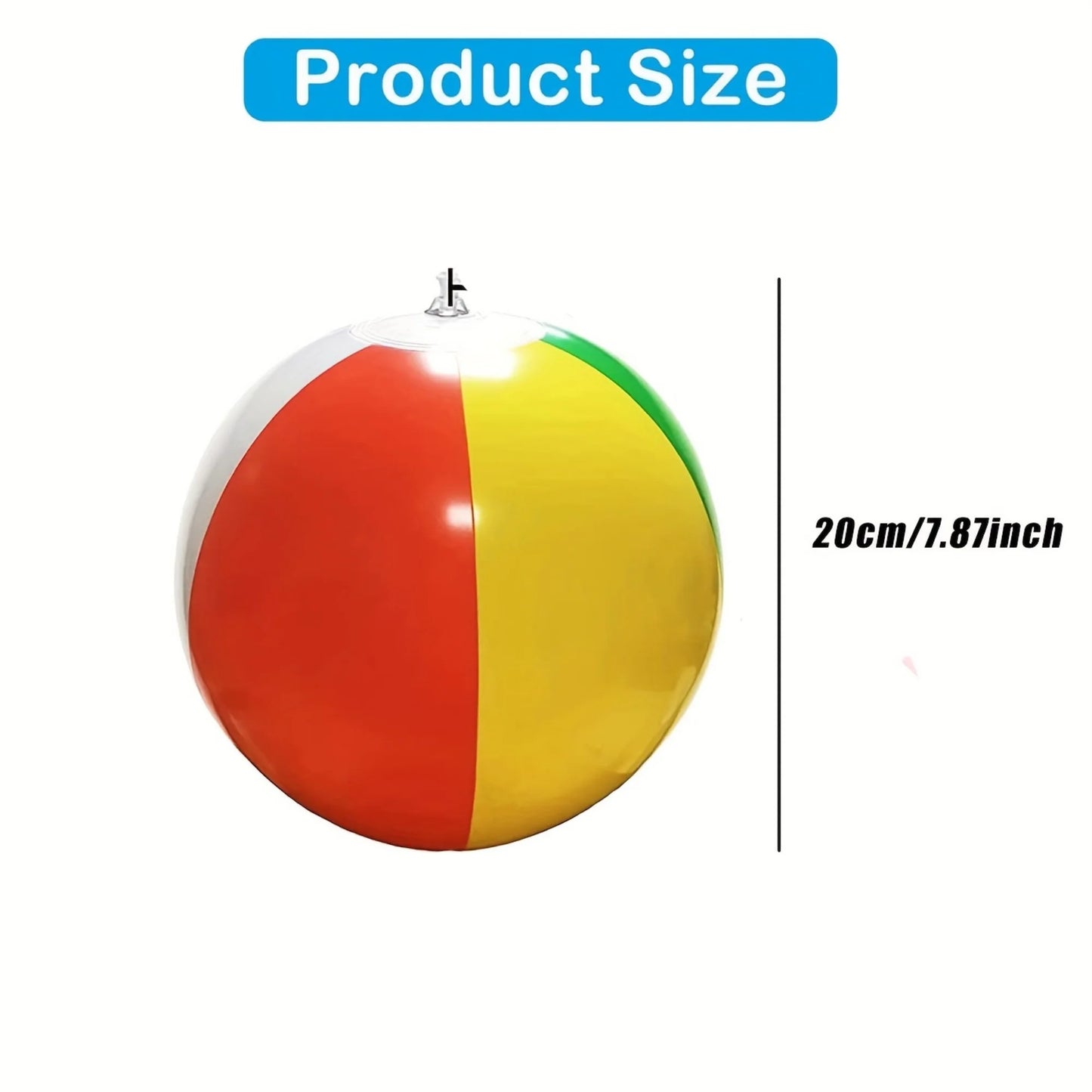 Vibrant 3-pack inflatable beach balls - kid-friendly fun - ideal for pool parties & tropical hawaiian themes