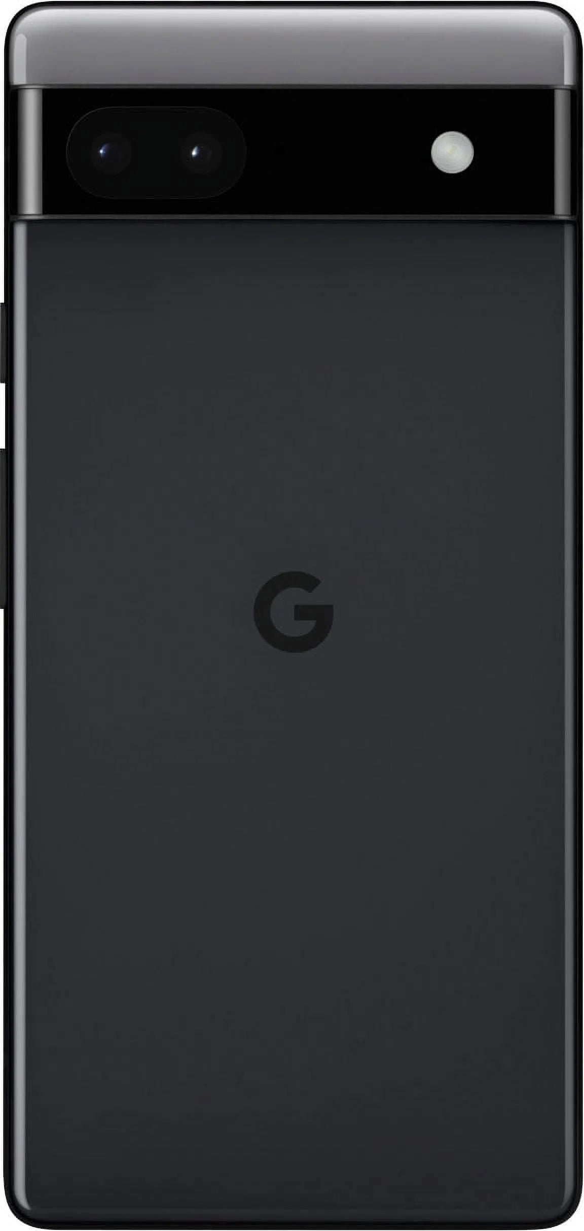 Restored google pixel 6a 128gb charcoal (unlocked) ga02998 (refurbished)