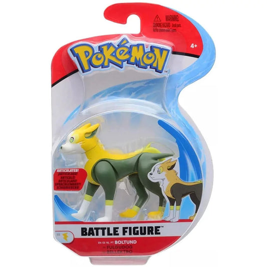 Wicked cool toys - pokemon articulated battle figure pack s5 - boltund (2.5 inch)