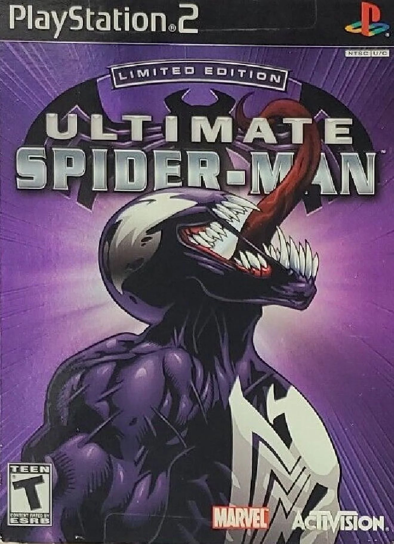 Restored ultimate spider-man (limited edition) (playstation 2, 2005) marvel super hero game (refurbished)