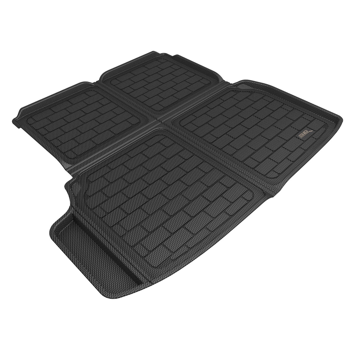 3d maxpider kagu cargo liner (black) compatible with mercedes-benz eqs 2022-2024 - cargo liner