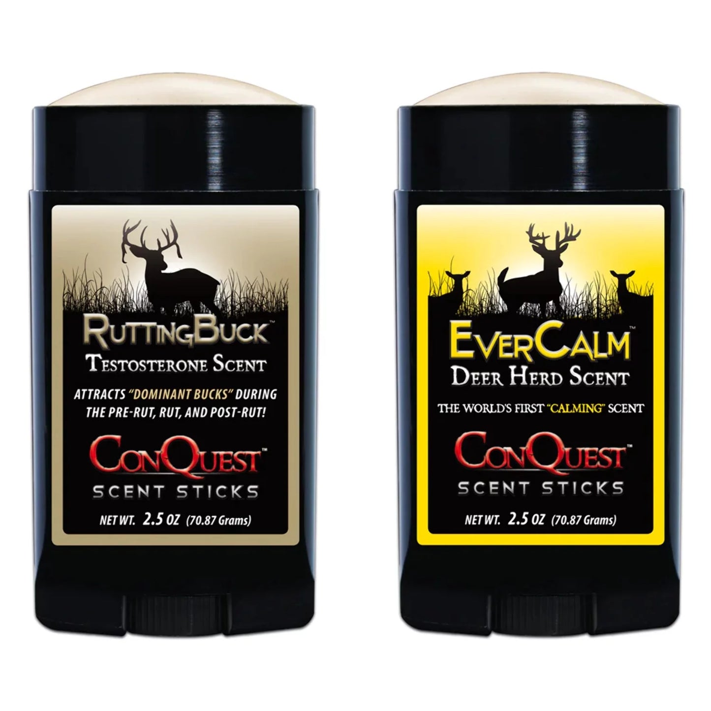 Conquest scents rutting buck pack (rb stick & ec stick)