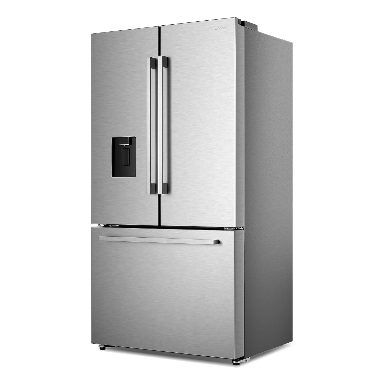 22.4 cu. ft. 3-door french door refrigerator water dispenser in stainless steel