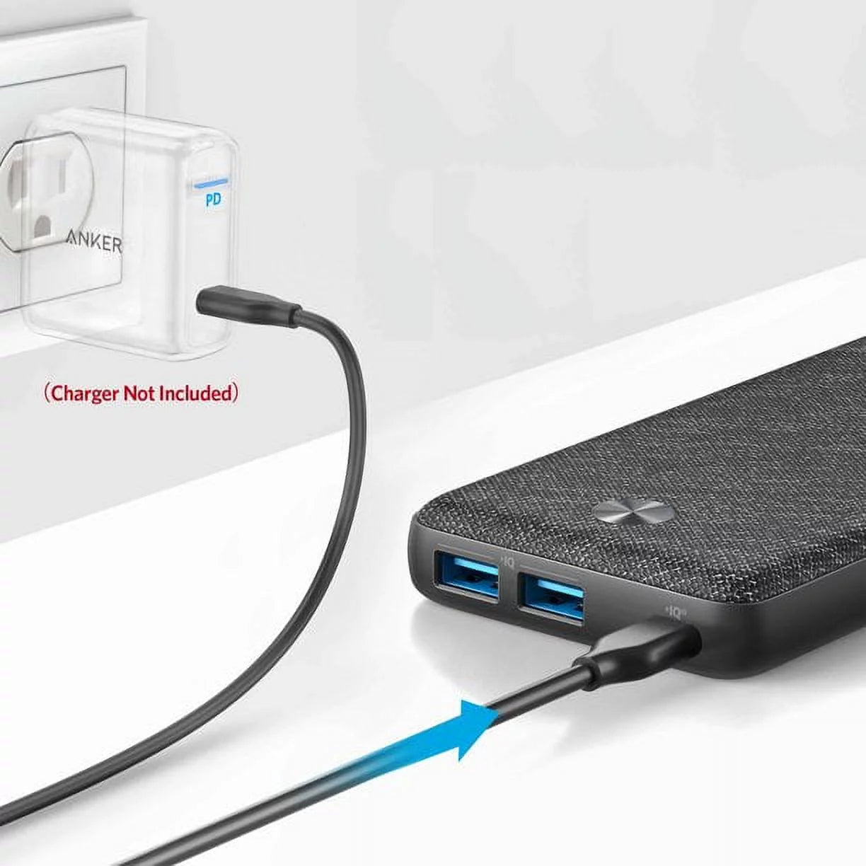 Restored anker a1365h11-1 powercore iii sense 20k (refurbished)