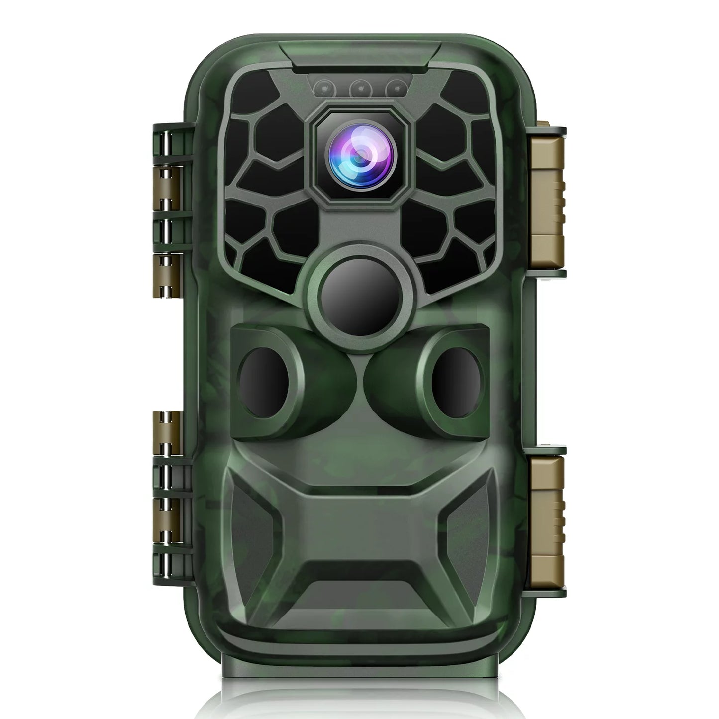 Campark 42mp native 4k 30fps trail game camera wifi bluetooth hunting deer camera with night vision 3 pir sensor waterproof ip66 motion activated 120° wide angle trail cam for wildlife monitoring