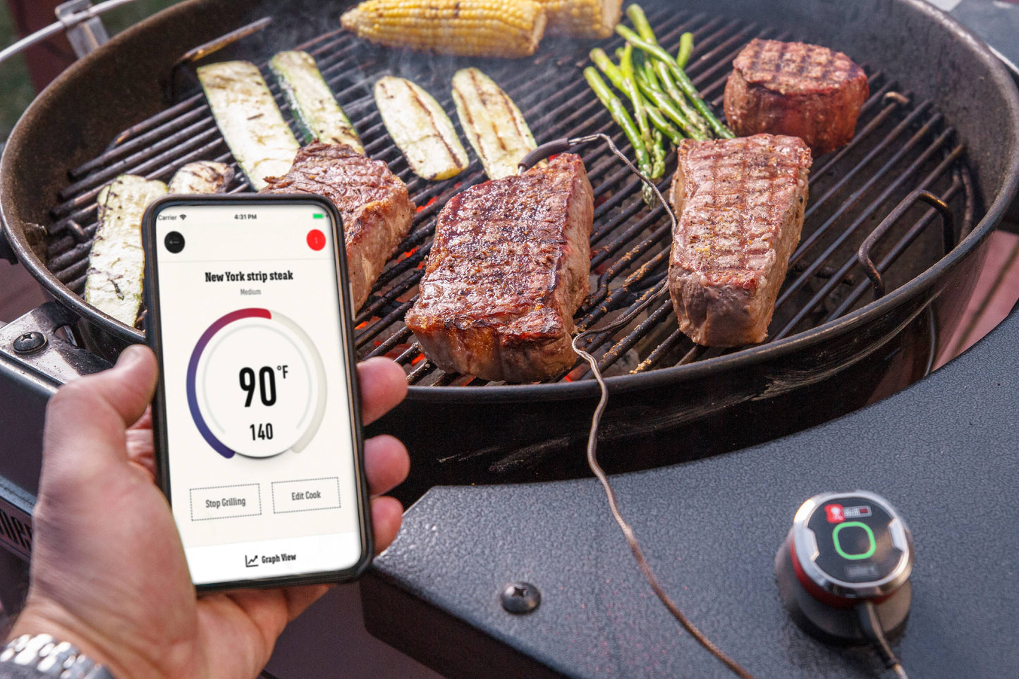 Weber igrill mini app-connected thermometer