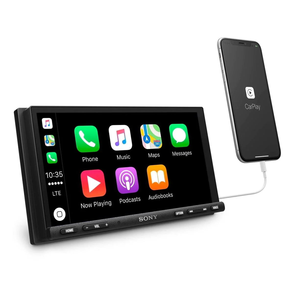 Sony mobile xav-ax7000 6.95" apple carplay & android auto digital media receiver