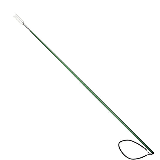 Scuba choice green aluminum 5ft pole spear, with 6" lionfish tip