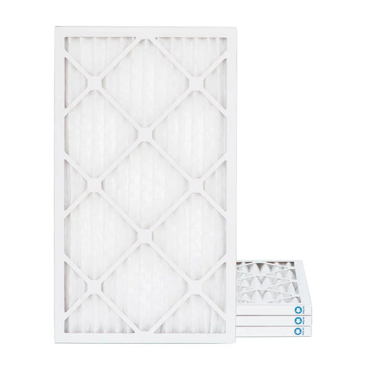 13 x 21-1/2 x 1 merv 11 ( mpr 1000, fpr 7-8 ) pleated 1" air filters for ac and furnace. 4 pack. exact size: 13 x 21-1/2 x 3/4