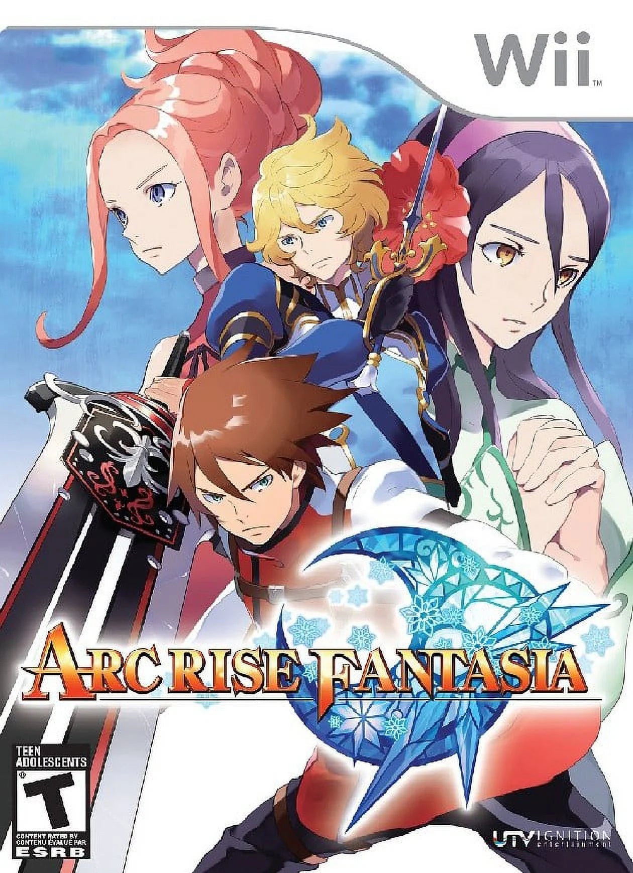 Restored arc rise fantasia (nintendo wii, 2010) rpg game (refurbished)