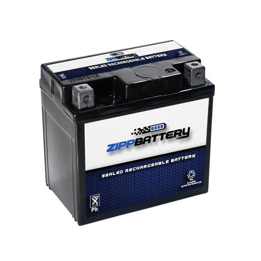 Zipp battery ytx5l-bs atv battery for arctic cat 90cc dvx90, utility 2008