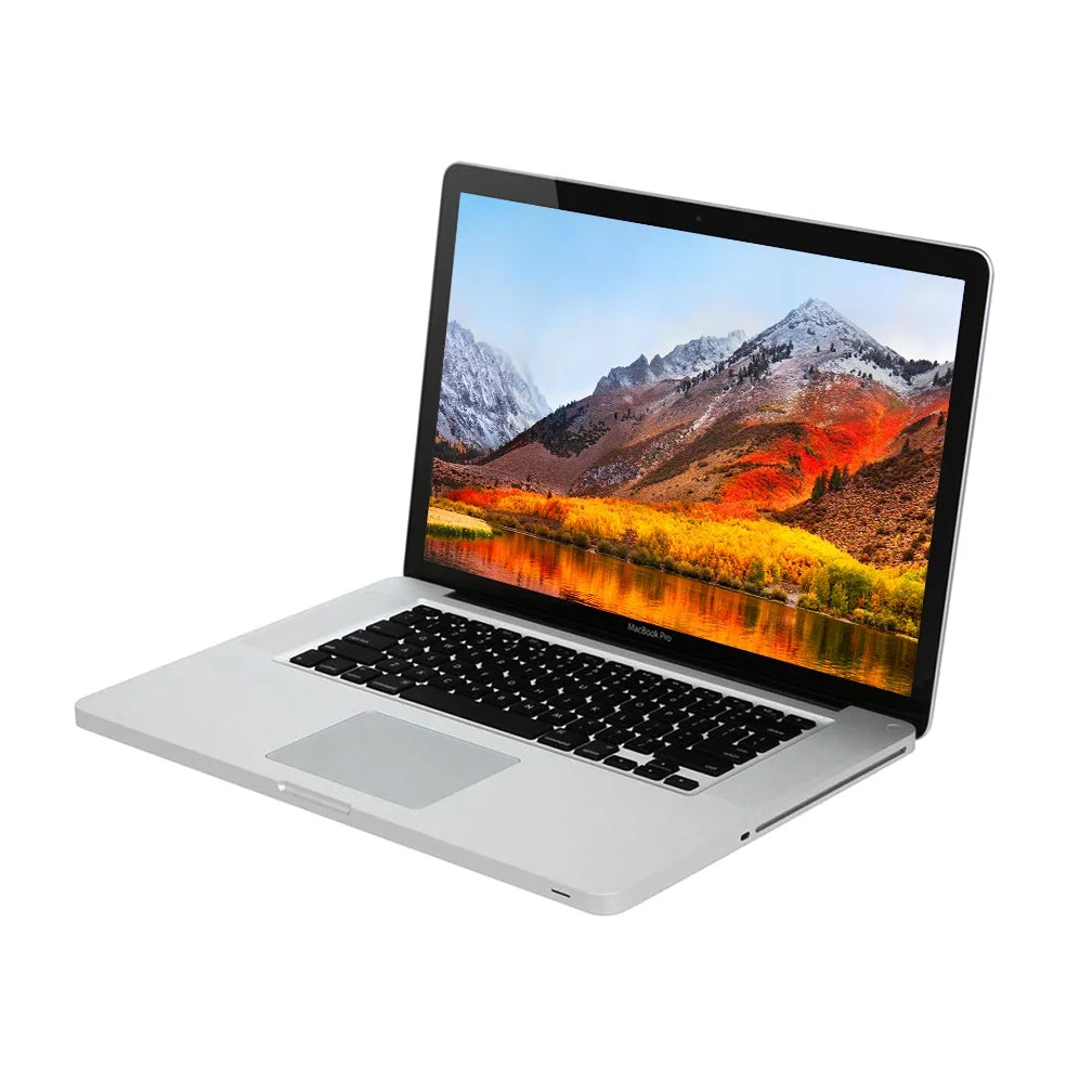 Restored apple macbook pro laptop, 15.4" retina display with touch bar, intel core i7, 4gb ram, 500gb ssd, os x yosemite, silver (refurbished)