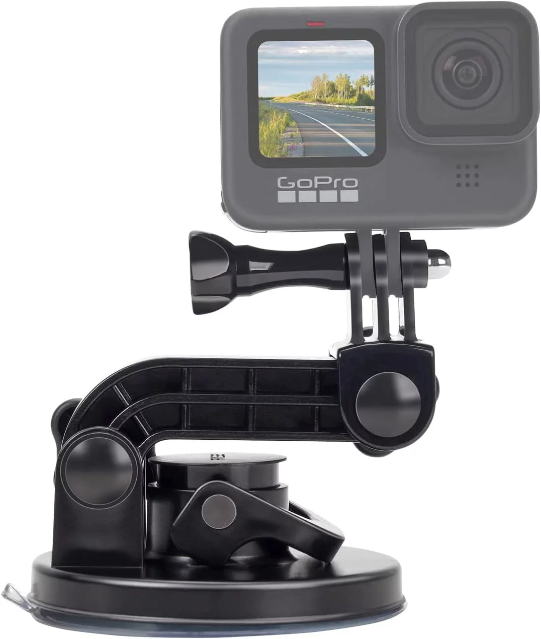 Suction cup mount designed to fit gopro hero 11 hero 10 hero 9 hero 8 hero 7 hero 6 hero 5 hero 4 hero 3+ hero 3