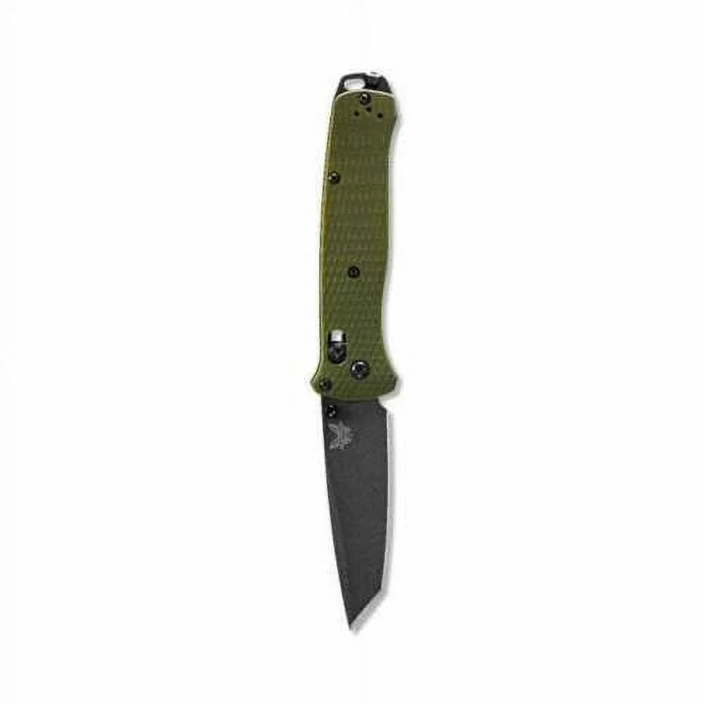 Benchmade 537gy-1 bailout axis tanto grey coated plain 3.38in blade knife