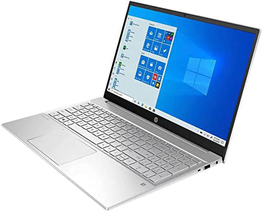 2022 hp pavilion laptop | 15.6" fhd ips touchscreen | 11th gen 4-core intel i5-1135g7 | 12gb ddr4 512gb nvme ssd | iris xe graphics | hdmi | webcam | bluetooth | usb-c | backlit kb | windows 11 pro