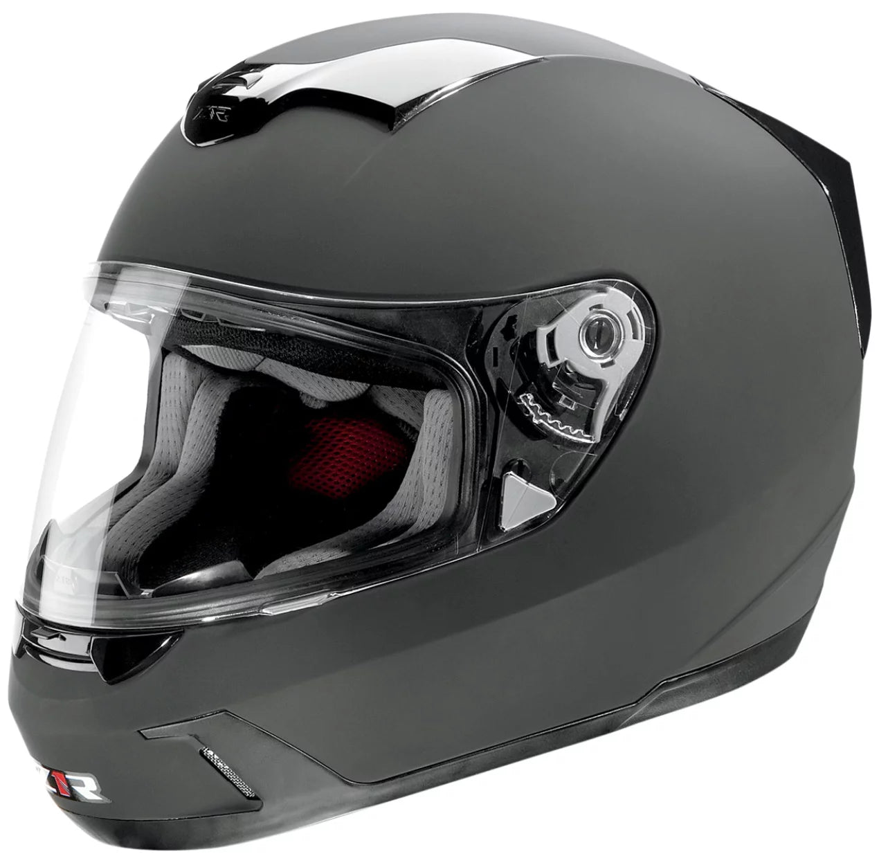 Z1r venom solid motorcycle helmet rubatone black xs