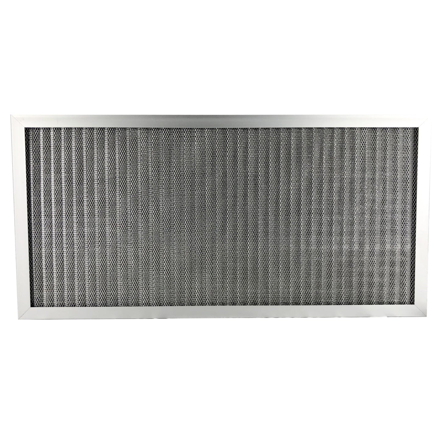 Aluminum electrostatic air filter (12" x 24" x 1"), washable furnace central ac air filter