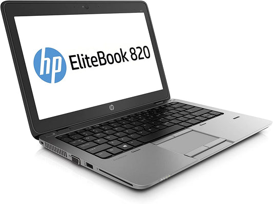 Restored hp elitebook 820 g1 laptop intel core i5 1.90 ghz 8gb ram 160gb ssd w10p (refurbished)