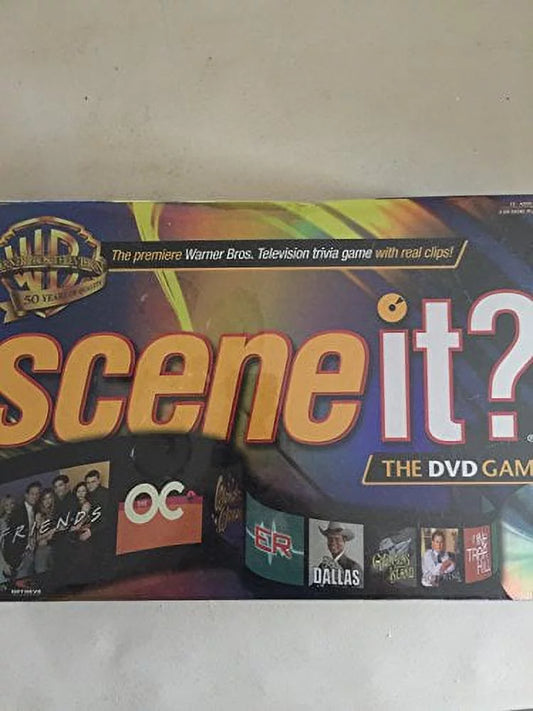 Scene it - wb warner bros 50th anniversary dvd game with real clips on the trivia