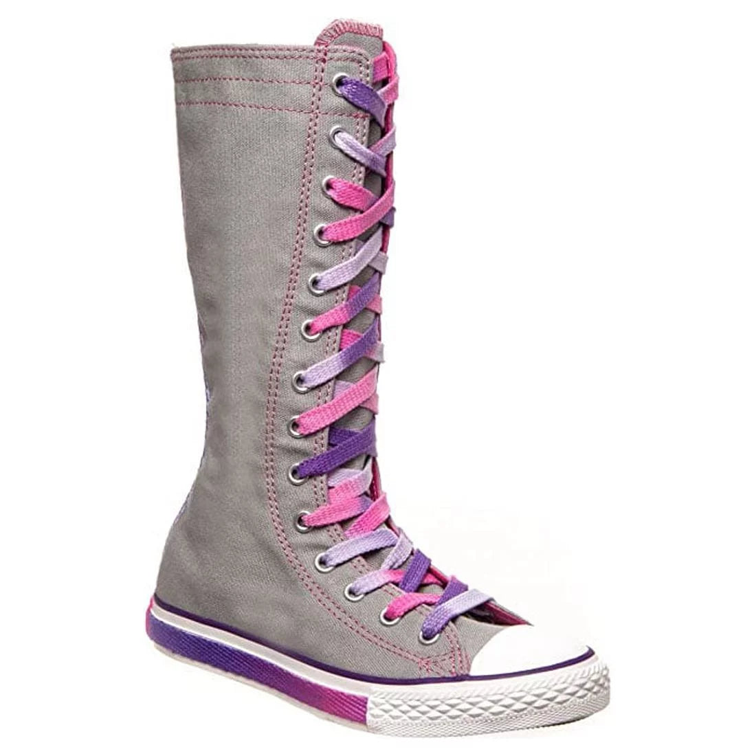 Converse tall xhi limestone canvas boots girls/child shoe size 5.5  casual 637265c multiple