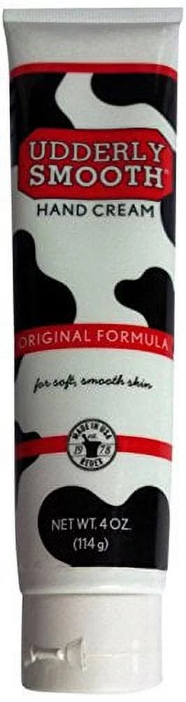 5 pack udderly smooth hand cream original formula, for soft smooth skin 4oz each