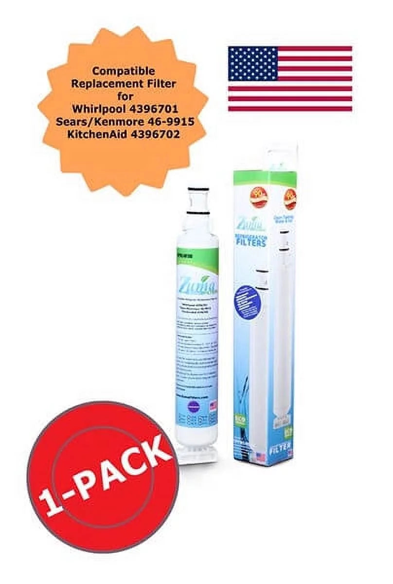 Zuma brand , water and ice filter , model # opfw3-rf300 , compatible with whirlpool® eff-6001a - 3593 - made in u.s.a.