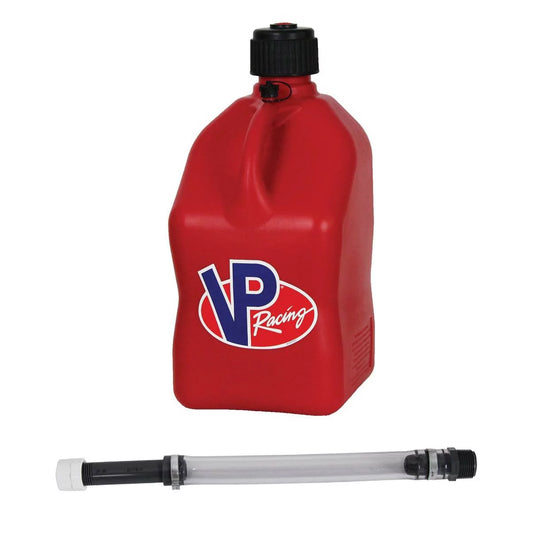 Vp racing fuels 5.5 gal motorsport utility jug gas can and 14 inch hose