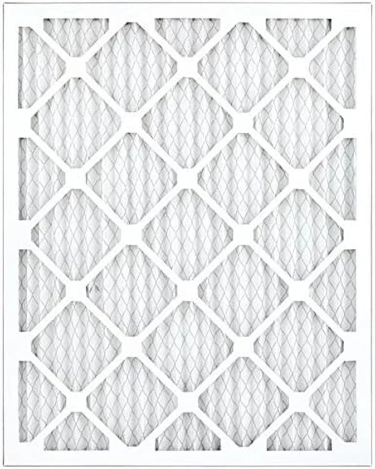 20x25x1 air filter merv 11 pleated hvac furnace ac air conditioning  20x25x1, allergy 12-pack, made in the